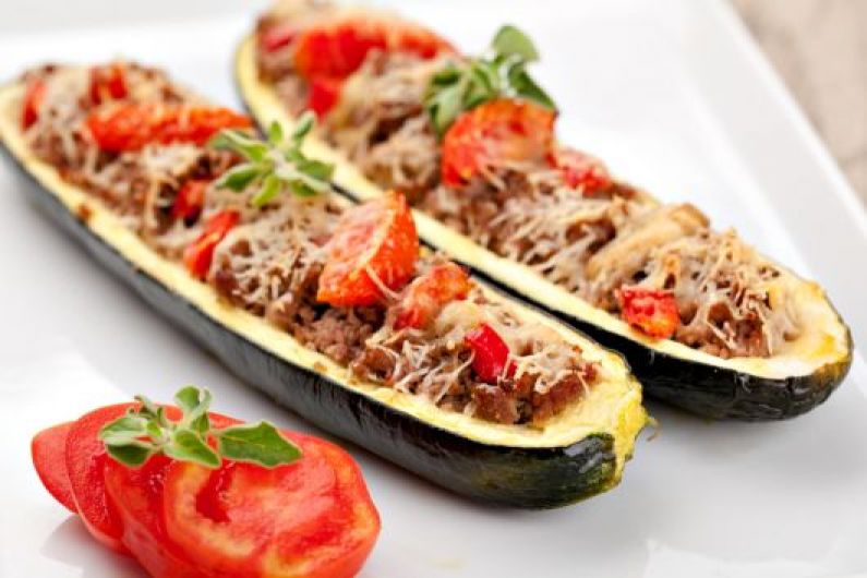 Minced Beef in Zucchini Boats